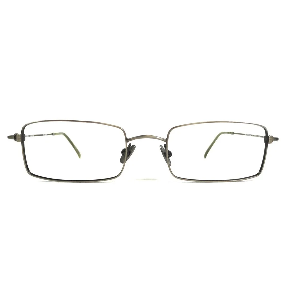 Morgenthal Frederics Eyeglasses Frames REMY 4 Brushed Pewter Gunmetal 50-19-140